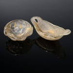 2 Ercole Barovier RUGIADOSO Bowls / Vessels, Murano, Priced Each